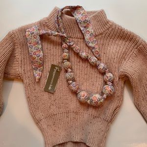 Kids floral bubble necklace Peppercorn Kids NWT